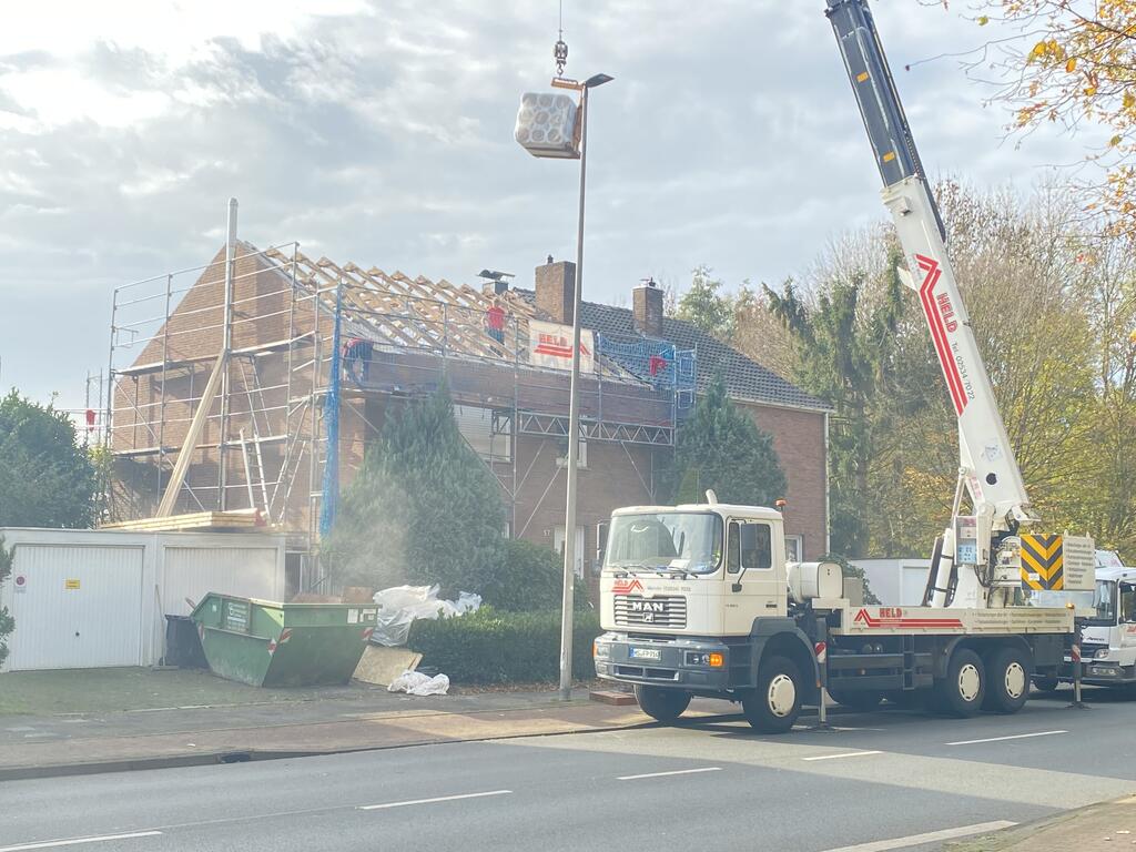 Dachdeckung in Münster Nord