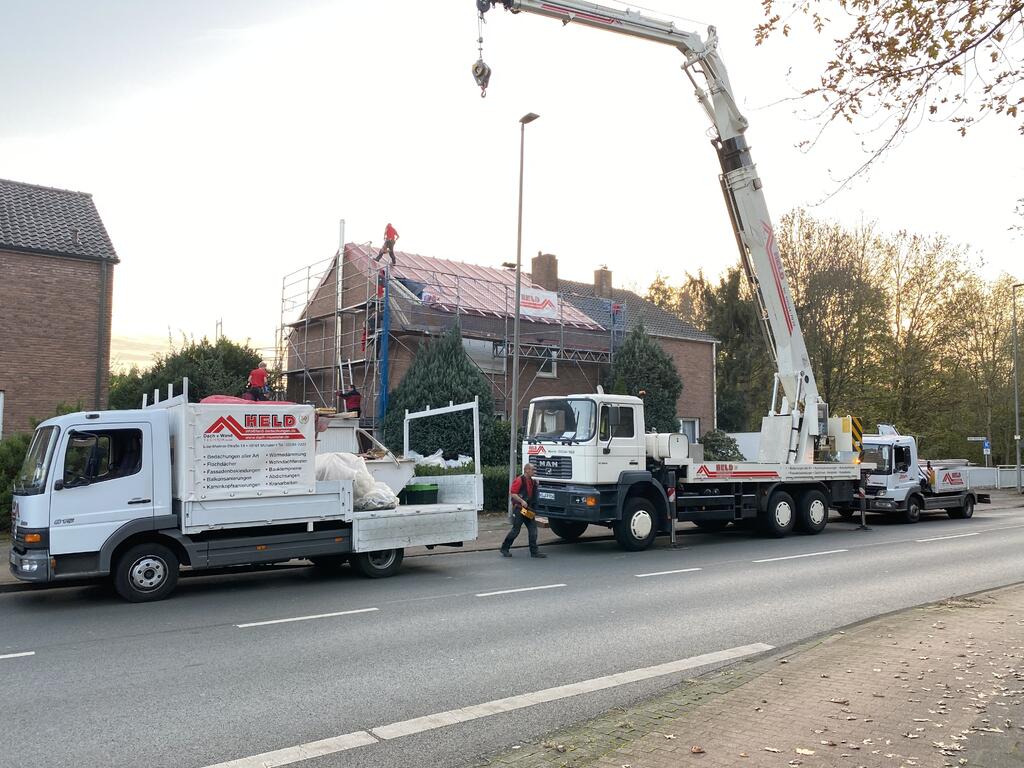 Dachdeckung in Münster Nord
